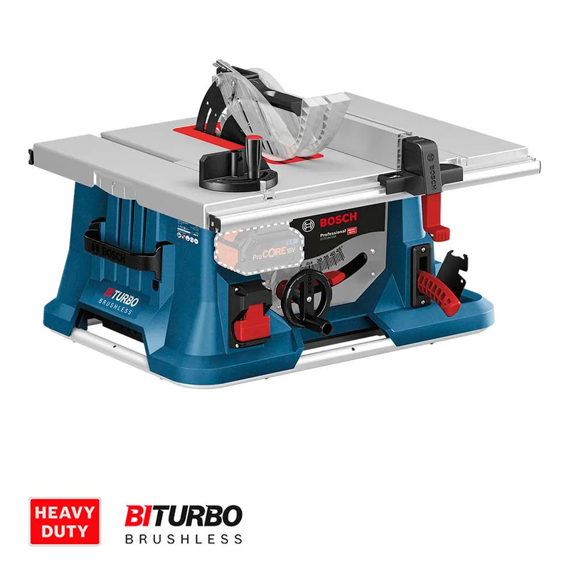 Serra de Mesa a bateria Bosch BITURBO BRUSHLESS GTS 18V-216 18V, SB