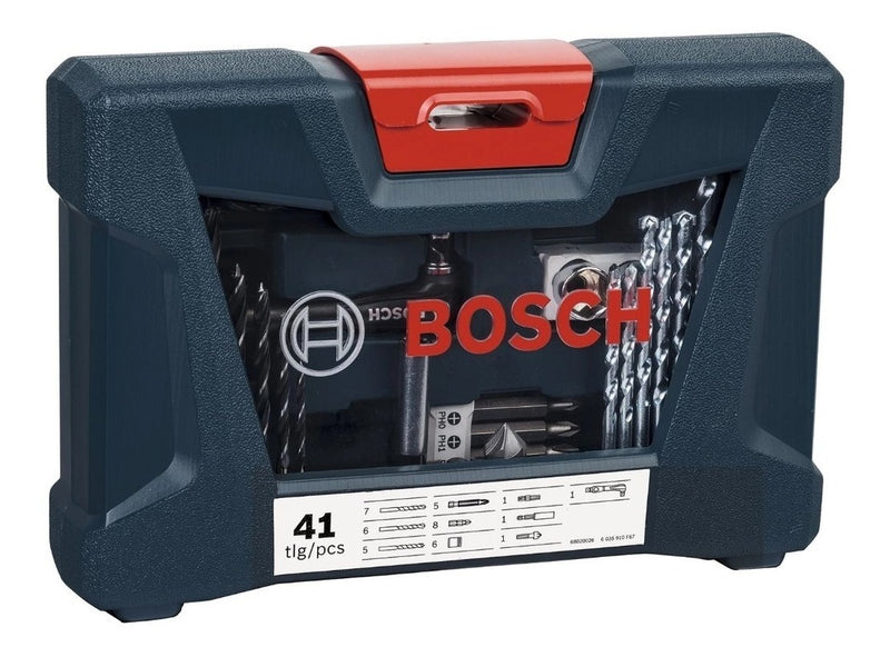 Maleta De Ferramentas Bosch V-line Bits Brocas 41 Peças