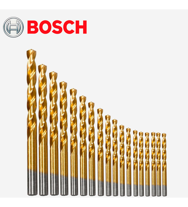 Bosch kit jogo maleta titanio 103 peças brocas pontas bits